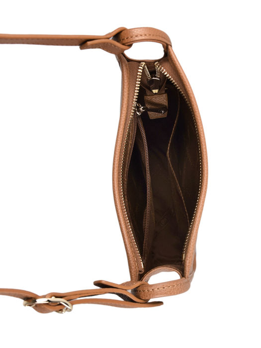Longchamp Le foulonné Cross bodytas Bruin